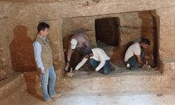 Adıyaman'da kaçak kazıda Roma dönemine ait mezarlar bulundu