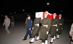 Şehit Taşkın'ın cenazesi Malatya'ya getirildi