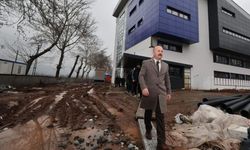Vali Dr. Varol Gölbaşı Gençlik Merkezi inşaatını denetledi