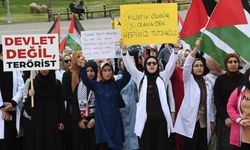 Adıyaman Üniversitesi İsrail'in Gazze'ye yönelik saldırılarını protesto etti 