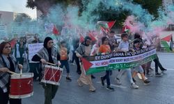Gaziantep Filistin için yürüdü