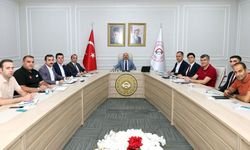 Adıyaman Valiliğinde haftalık değerlendirme toplantısı gerçekleştirildi