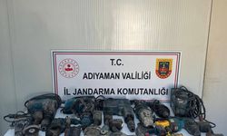 Adıyaman'da inşaat malzemesi çalan şüpheli yakalandı 