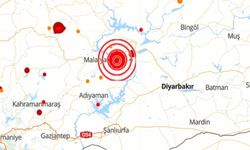 Malatya'da 5.9 büyüklüğünde deprem