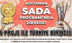 Adıyaman, SADÂ Kültür, sanat ve edebiyat programında Türkiye birincisi oldu