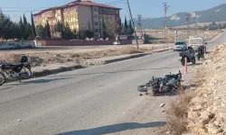 Adıyaman’da motosiklet kazası: Sürücü ağır yaralı