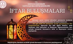 Kahta İlçe Millî Eğitim Müdürlüğü'nden Ramazan Ayında 'İftar Buluşmaları'