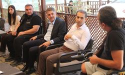 İshak Şan, K-7 Konteyner Kent'te depremzede vatandaşlarla buluştu 