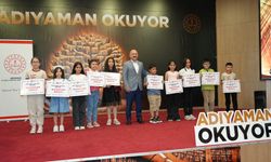 ‘Adıyaman Okuyor’ projesinde ödüller sahiplerini buldu 