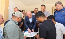 Çelikhan’da depremzedeler için yapılan kırsal köy evlerinde sona gelindi