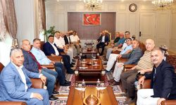 Vali Dr. Osman Varol, Dostlar Divanı Heyetini kabul etti
