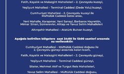 Adıyaman Belediyesi’nden mahallelere dönüşümlü su dağıtımı 