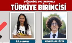 Adıyaman’da LGS gururu: 2 öğrenci 500 tam puanla Türkiye birincisi oldu 