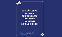 Adıyaman Belediyesi’nden su kesintilerine ilişkin kapsamlı açıklama  - Videolu Haber