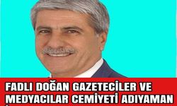GAZETECİLER VE MEDYACILAR CEMİYETİ’NDEN ADIYAMAN’A YENİ İL BAŞKANI
