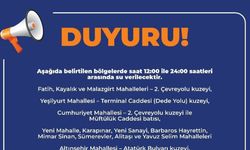 Havşeri İsale Hattı’ndaki onarım tamamlandı, dönüşümlü su dağıtımı sürüyor 