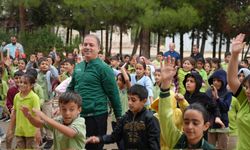 Adıyaman'da öğrenciler güne sporla başlıyor