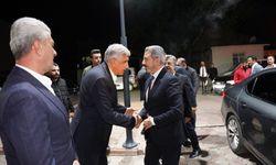 Bakan Yardımcısı Ahmet Aydın'dan Kahta Belediye Başkanı Hallaç'a ziyaret