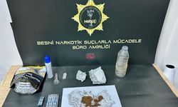 Besni'de uyuşturucu operasyonu: 1 tutuklama