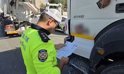 Malatya'da hafriyat kamyonlarına sıkı denetim