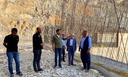 Tut Kaymakamı Güngör, Ünlüce Köyü'ndeki sulama projesini inceledi
