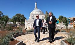 Vali Osman Varol, Hz. Üzeyir Peygamber Külliyesi'nin çevre düzenlemesini yerinde inceledi
