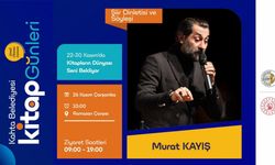 Kahta Kitap Günleri'nde Murat Kayış Okurlarıyla Buluşacak