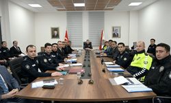 Adıyaman İl Emniyet Müdürlüğü'nde Yıl Sonu Değerlendirme Toplantısı yapıldı