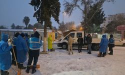 Adıyaman'da karla mücadele: Belediye ekipleri sahada - Videolu Haber