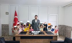 Adıyaman'da minik öğrencilerden Filistin'e anlamlı destek