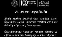 Adıyaman'da öğretmen Haşim Sucu vefat etti