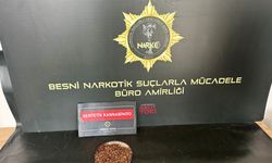 Besni'de uyuşturucu operasyonu: 1 tutuklama
