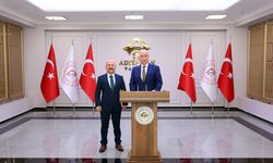 Çevre, Şehircilik ve İklim Değişikliği Bakan Yardımcısı ve TOKİ Başkanı Kura Çekimi için Adıyaman'da