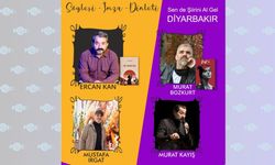 Şair, Yazar ve Sanatseverler Diyarbakır'da Buluşuyor