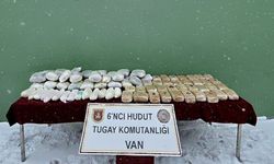 TSK Van hudut hattında 77,8 kilogramlık madde ele geçirdi