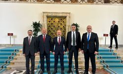 Vali Varol, Adıyaman milletvekilleriyle TBMM'de bir araya geldi