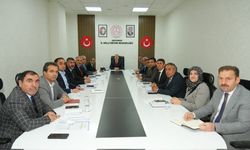 Adıyaman İl Milli Eğitim Müdürlüğünde Haftalık Değerlendirme Toplantısı