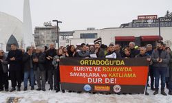 Adıyaman'da KESK, TMMOB ve TTB'den Rojava çağrısı: 'Savaşlara ve katliamlara dur denilmeli' - Videolu Haber