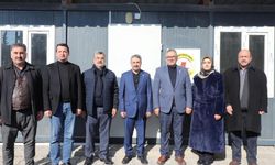 AK Parti Teşkilat Başkan Yardımcısı Mustafa Alkayış'tan Başkan Murat Çeliker'e Ziyaret