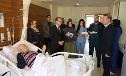 Prof. Dr. Mehmet Şirik, Kahtalı Hamido'yu ziyaret etti