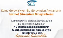 SGK'den hizmet birleştirme başvurularına ilişkin duyuru