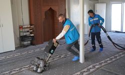 Adıyaman Belediyesi'nden konteyner kentte Ramazan öncesi ibadethane temizliği - Videolu Haber