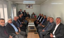 Adıyaman'da Ziraat Odası ve muhtarlar tarımsal sorunlar için toplandı