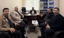 Anahtar Parti'den Lokantacılar ve Tatlıcılar Esnaf Odası başkanı Duymuş'a hayırlı olsun ziyareti