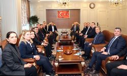 CHP Genel Başkanı Özgür Özel'den Adıyaman Valisi Osman Varol'a ziyaret