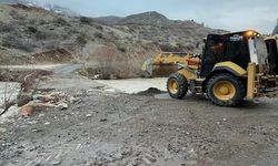 Sincik'te gece gündüz çalışıldı yollar açık tutuldu