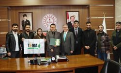 TEMA Vakfı'ndan Kahta Milli Eğitim Müdürü Başli'ye teşekkür belgesi