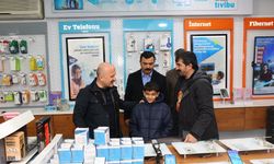 Vali Dr. Osman Varol Kahta'da taziye ve esnaf ziyaretlerinde bulundu