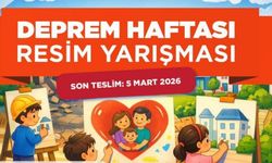 Adıyaman Belediyesi'nden Deprem Haftası kapsamında ödüllü resim yarışması