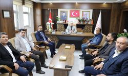 Adıyaman Sağlık-Sen'den İl Müdürü Polat'a 'hayırlı olsun' ziyareti